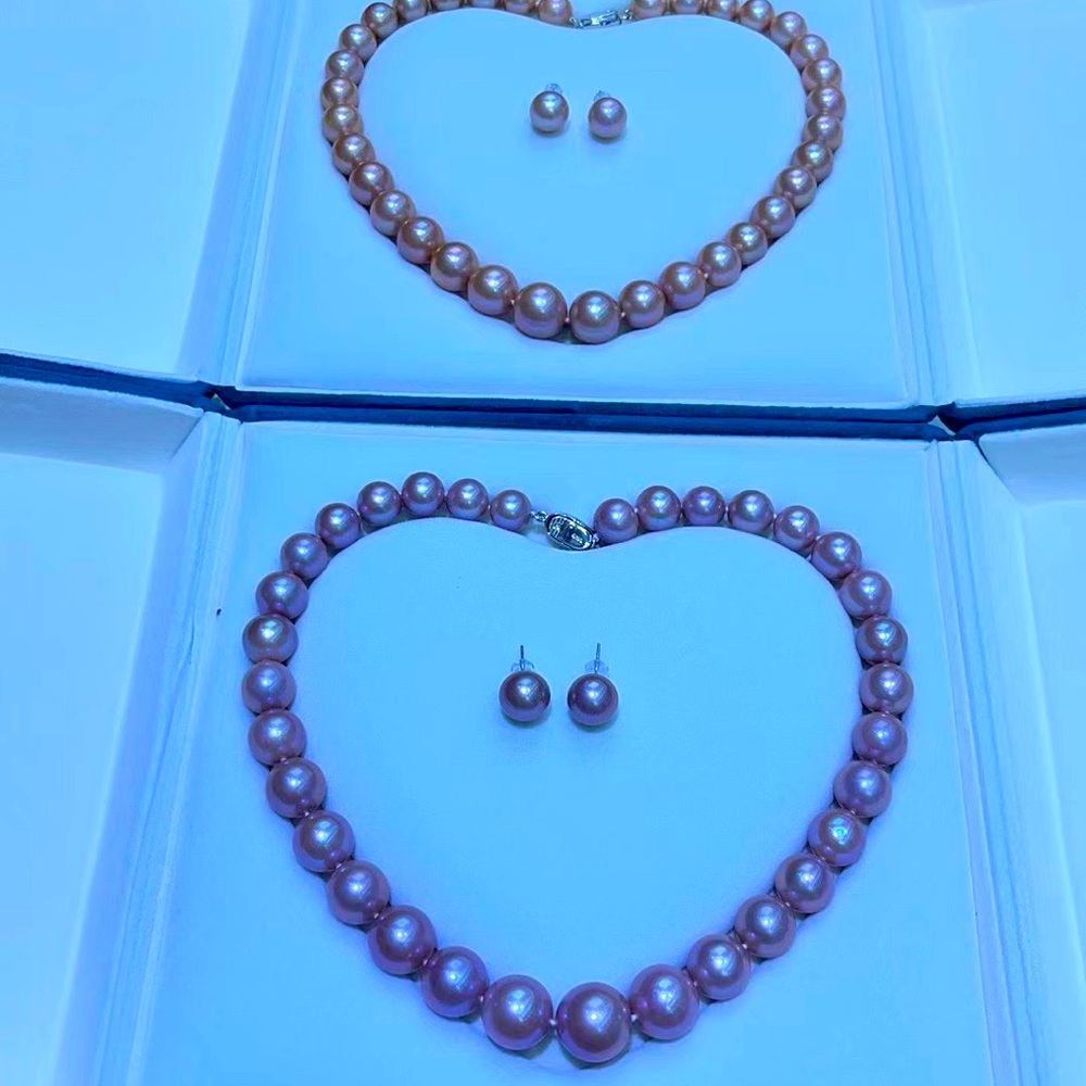 8-12mm round Natural color Edison pearl from China pearl farmer